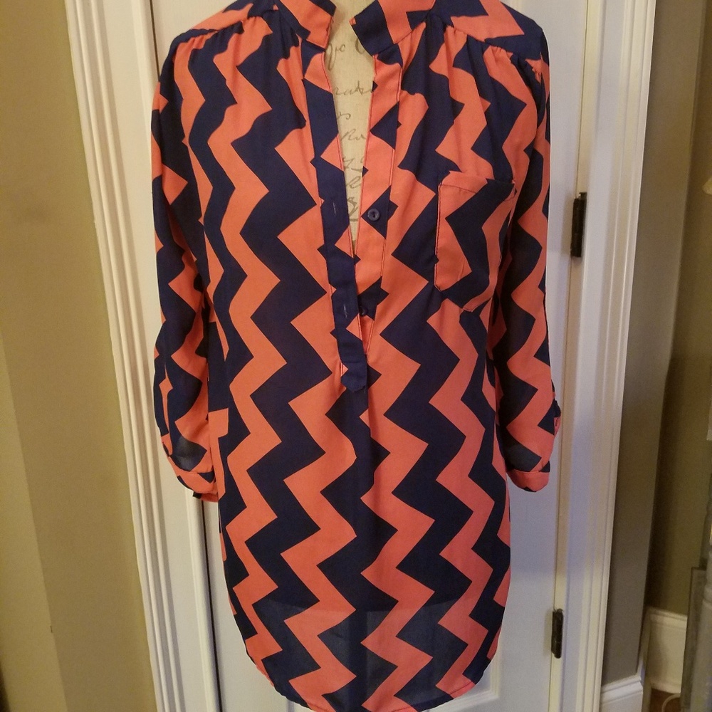 Chevron Blouse